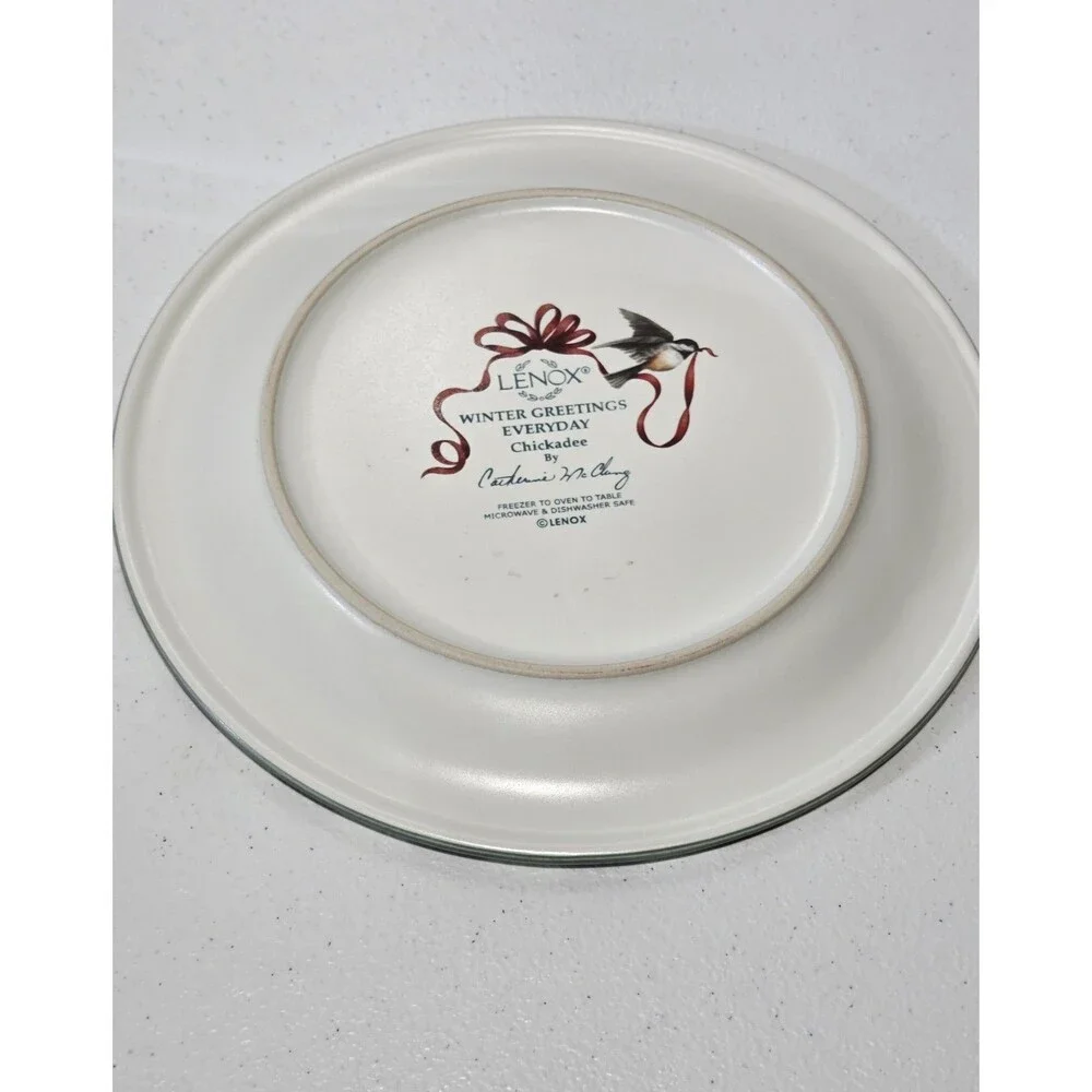Lenox  Winter Greetings Salad Plates 8.5